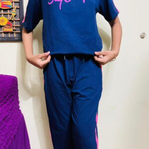 RIDHI SHOPPING : BAGGY PANTS & DROP SHOULDER T-SHIRT